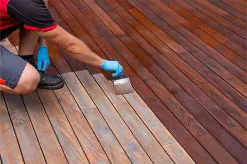 Wood Staining service in Surrey Canada